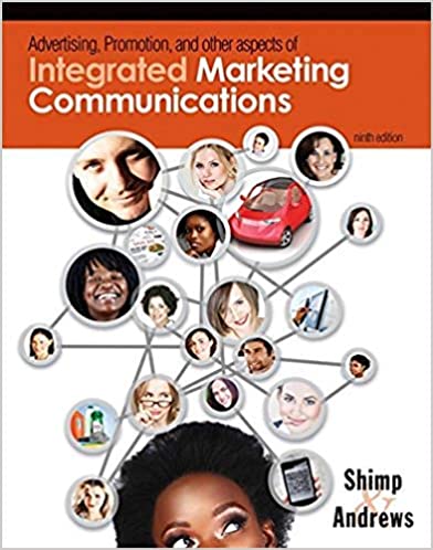 Advertising Promotion and Other Aspects of Integrated Marketing Communications