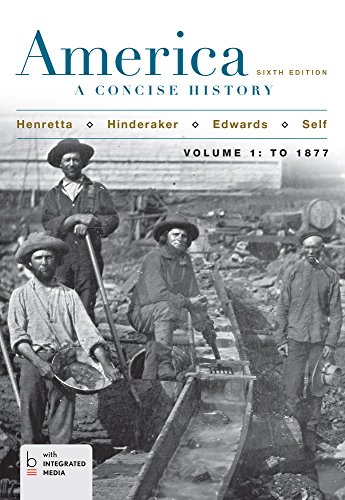 America A Concise History Volume1