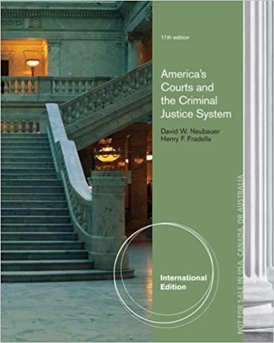 America's Courts and the Criminal Justice System