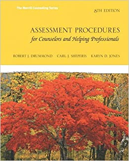 Assessment Procedures For Counselors And Helping Professionals