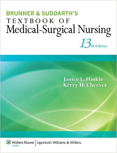 Brunner & Suddarth's Textbook of Medical-Surgical Nursing