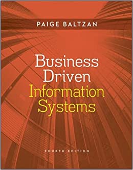 Business Driven Information Systems