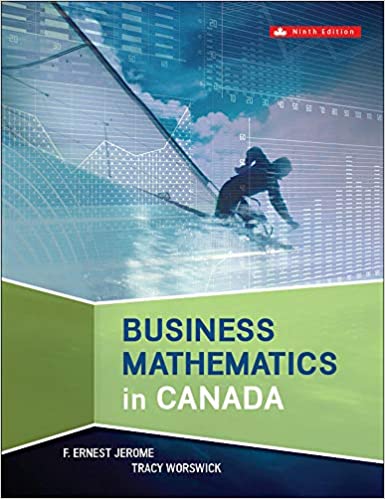 Business Mathematics in Canada