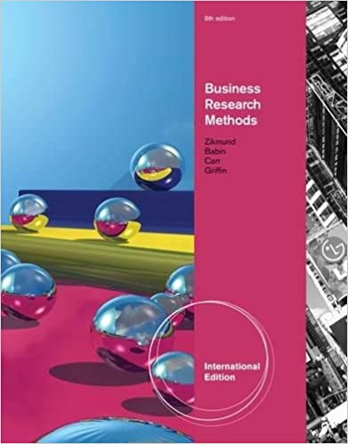 Business Research Methods International Edition