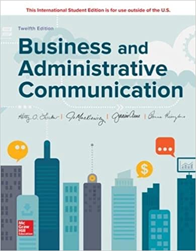 Business and Administrative Communication