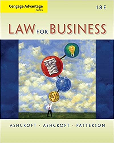 Cengage Advantage Books Law for Business