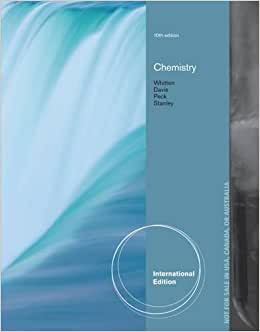 Chemistry 10th Edition International Edition