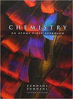 Chemistry An Atoms First Approach