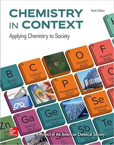 Chemistry in Context Applying Chemistry to Society