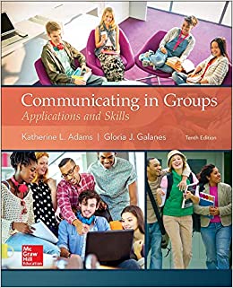 Communicating in Groups Applications and Skills