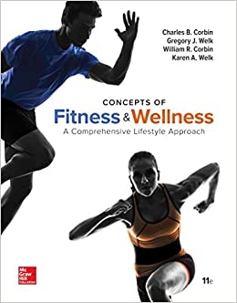 Concepts of Fitness And Wellness A Comprehensive Lifestyle Approach 11th Edition