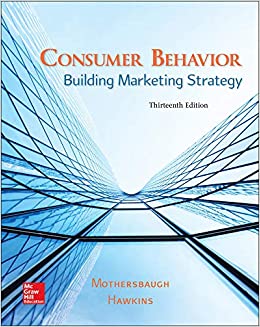 Consumer Behavior Building Marketing Strategy