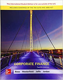 Corporate Finance 12th Edition By Stephen Ross