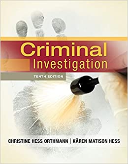 Criminal Investigation 10th Edition