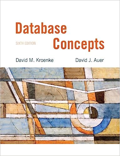 Database Concepts 6th Edition By Kroenke