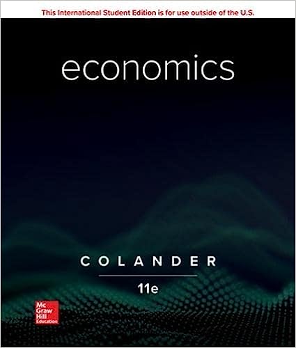 Economics 11th Edition By David Colander