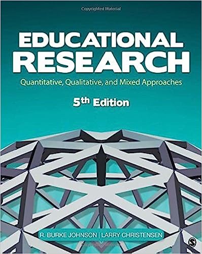 Educational Research 5th Edition by R. Burke Johnson