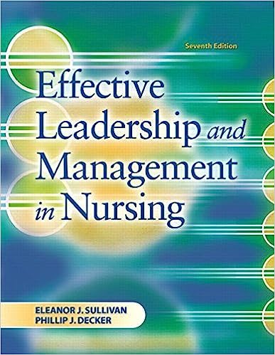 Effective Leadership and Management in Nursing