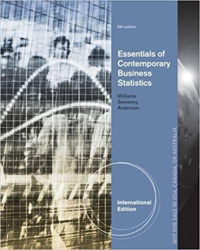 Essentials of Contemporary Business Statistics International