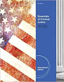 Essentials of Criminal Justice International Edition