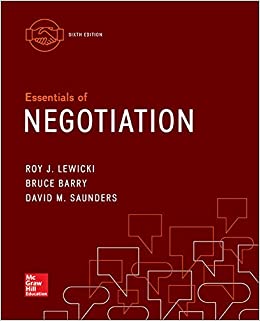 Essentials of Negotiation