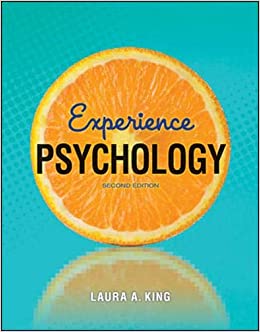 Experience Psychology 2nd Edition By King