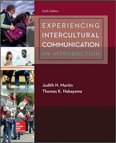 Experiencing Intercultural Communication An Introduction