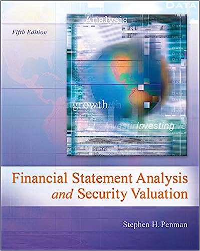 Financial Statement Analysis And Security Valuation