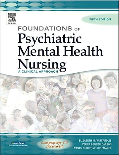 Foundations of Psychiatric Mental Health Nursing A Clinical Approach