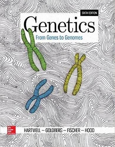 Genetics From Genes To Genomes