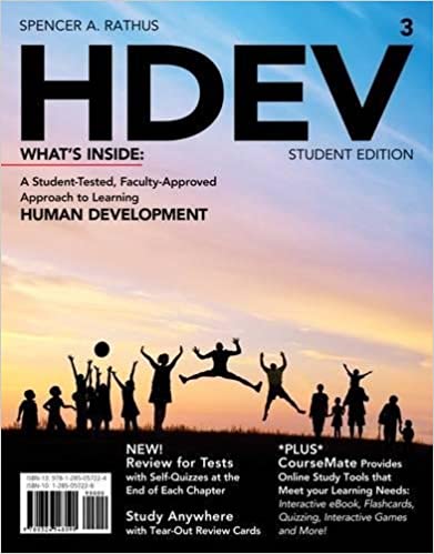 HDEV 3rd Edition by Spencer A. Rathus