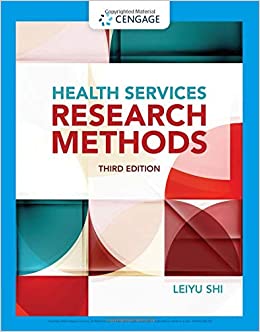 Health Services Research Methods