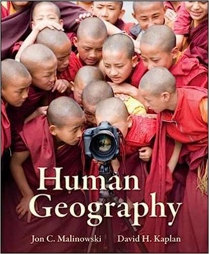 Human Geography 1st Edition by Jon Malinowski