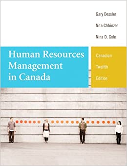 Human Resources Management in Canada