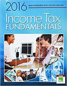 Income Tax Fundamentals 2016