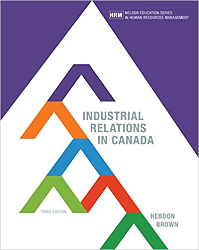 Industrial Relations In Canada