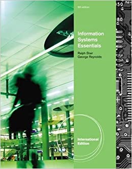 Information Systems Essentials International Edition