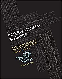 International Business The Challenge of Global Competition