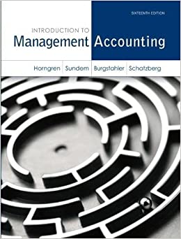 Introduction To Management Accounting