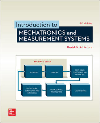 Introduction to Mechatronics And Measurement Systems 5Th Edition By David Alciatore Test Bank