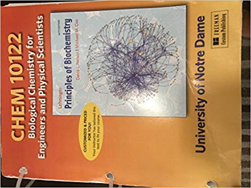 Lehninger Principles of Biochemistry 6th Edition By David L. Nelson Test Bank