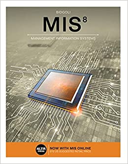 MIS 8th Edition By Bidgoli