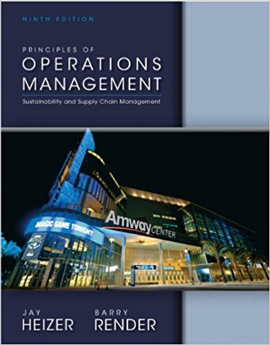 Operations Management 9Th Edition By Heizer Render Test Bank