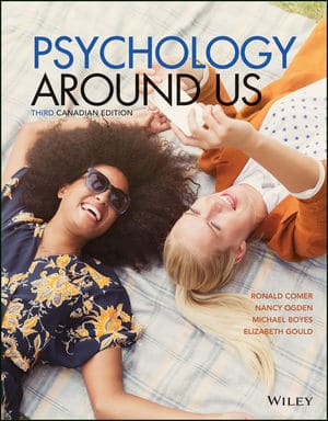 PSYCHOLOGY AROUND US 3RD CANADIAN EDITION RONALD Test Bank