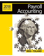 Payroll Accounting 2018 28th Bernard J Bieg Judith A Toland Test Bank