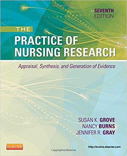 Practice of Nursing Research Appraisal Synthesis 7th Edition By Grove Burns Test Bank