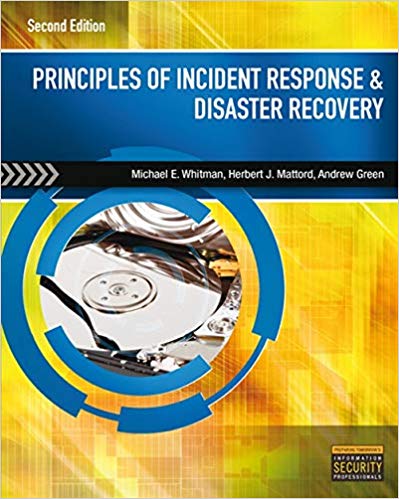 Principles of Incident Response And Disaster Recovery By Michael E. Whitman Test Bank