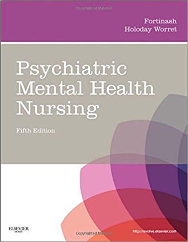 Psychiatric Mental Health Nursing 5th Ed By Fortinash Test Bank