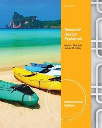 Research Design Explained International Edition 8th Edition by Mark L. Mitchell Test Bank