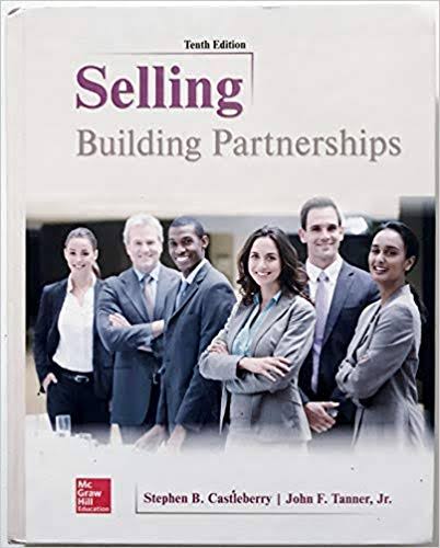 Selling Building Partnerships 10Th Edition By Stephen Test Bank